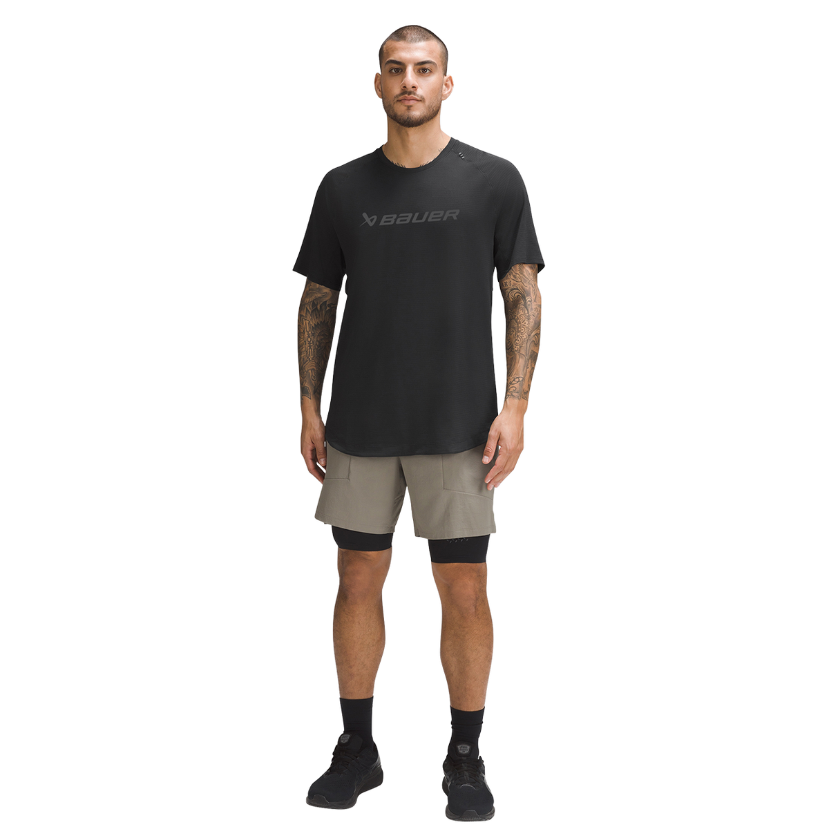 BAUER // lululemon License to Train Short-Sleeve Shirt