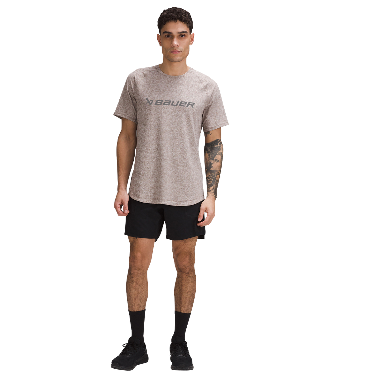 BAUER // lululemon License to Train Short-Sleeve Shirt