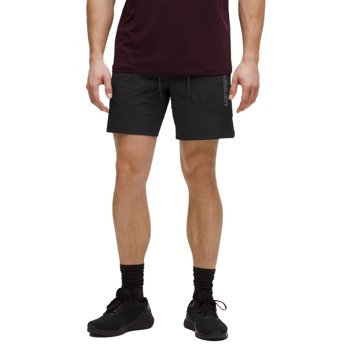 BAUER // lululemon License to Train Linerless Short 7"