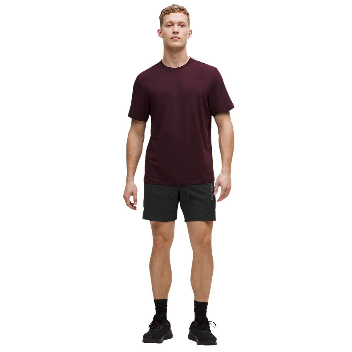 BAUER // lululemon License to Train Linerless Short 7"