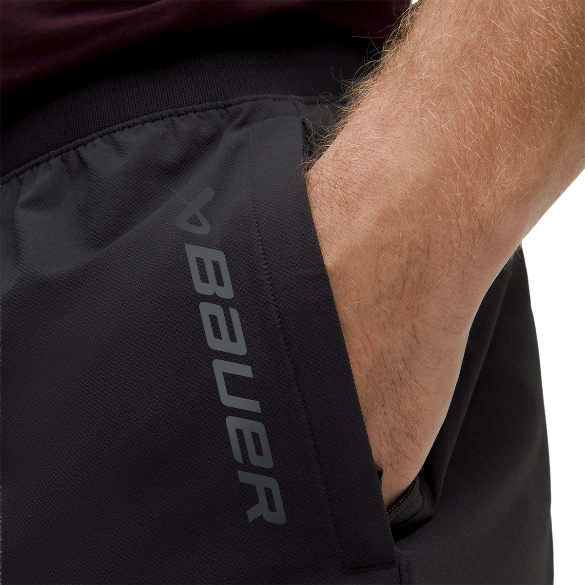 BAUER // lululemon License to Train Linerless Short 7"