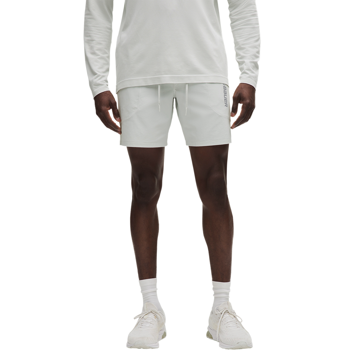 BAUER // lululemon License to Train Linerless Short 7"