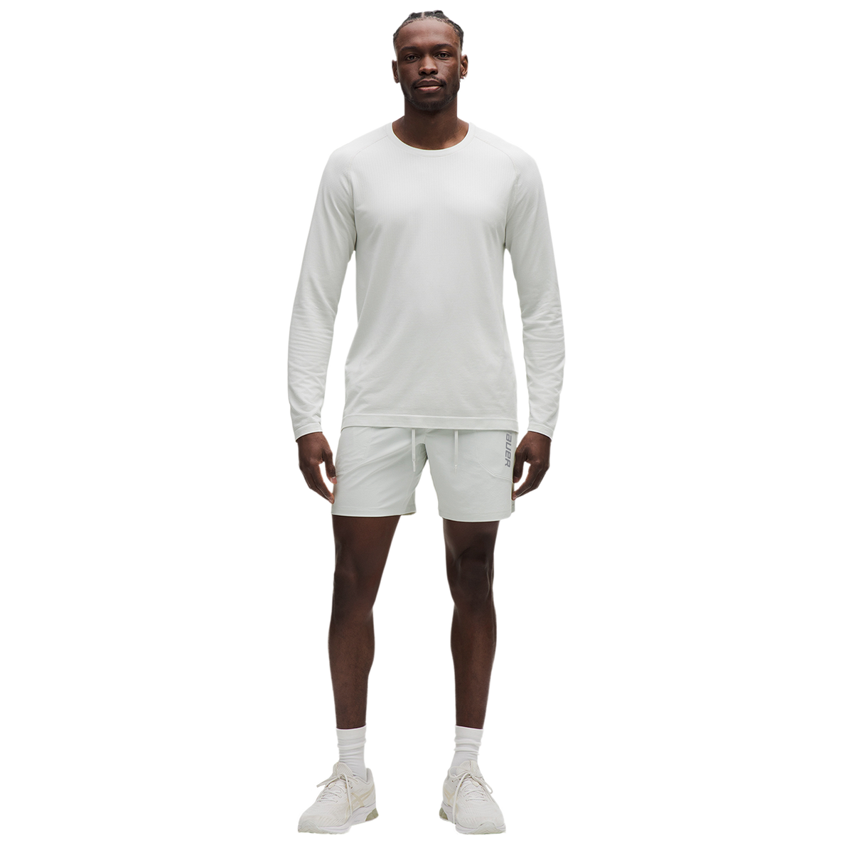 BAUER // lululemon License to Train Linerless Short 7"