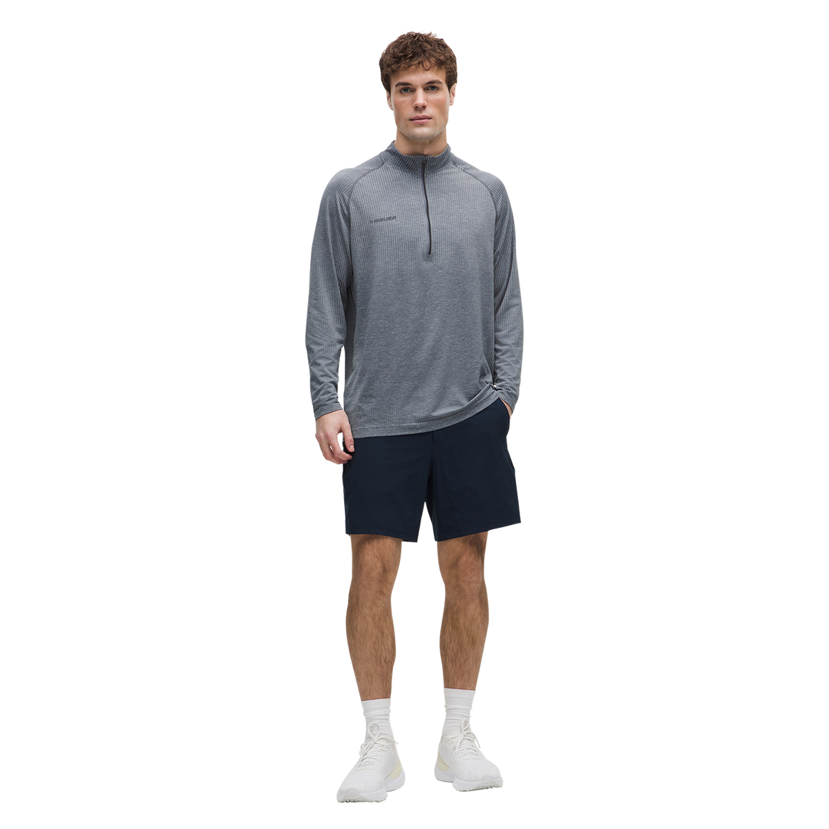 BAUER // lululemon Metal Vent Tech Half Zip