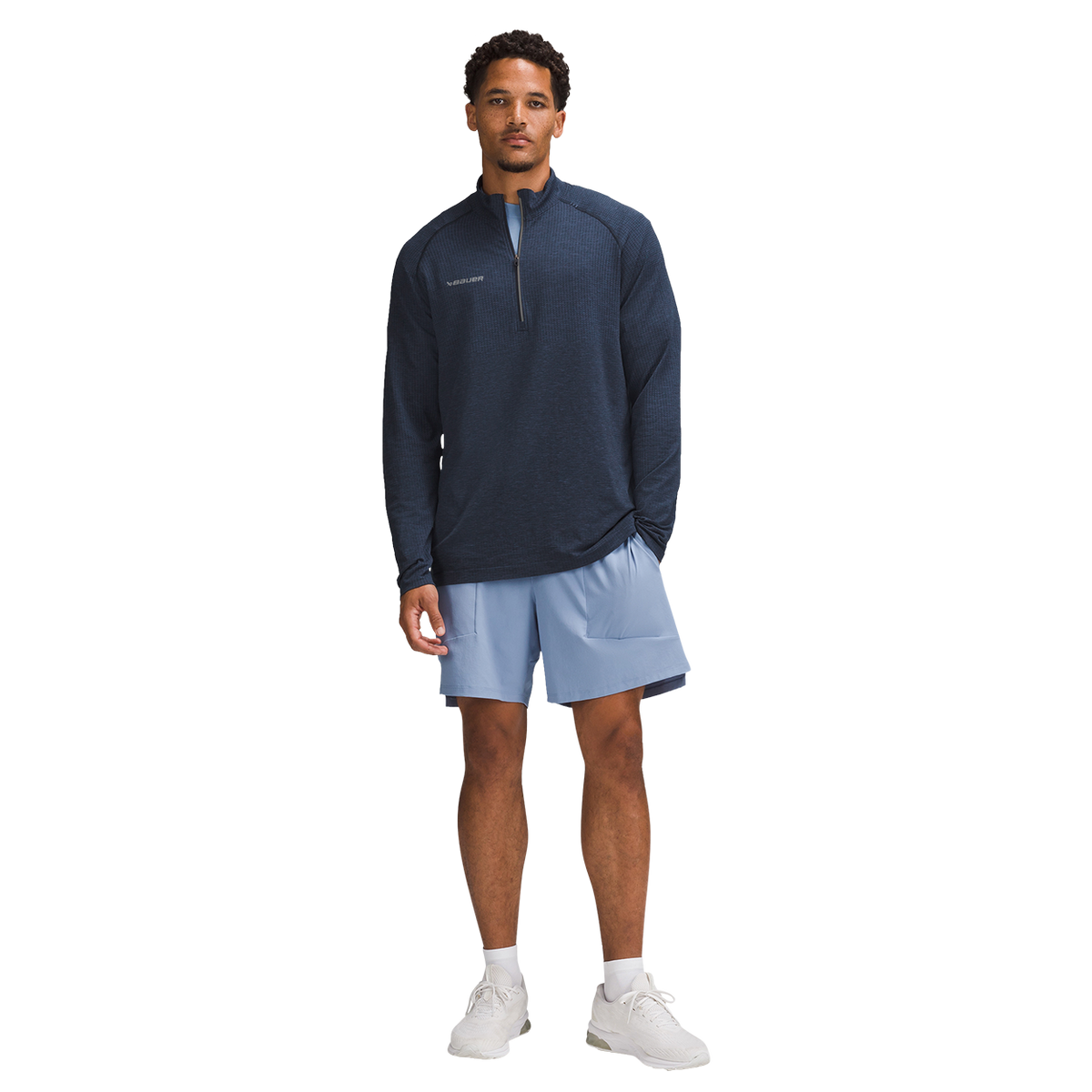 BAUER // lululemon Metal Vent Tech Half Zip