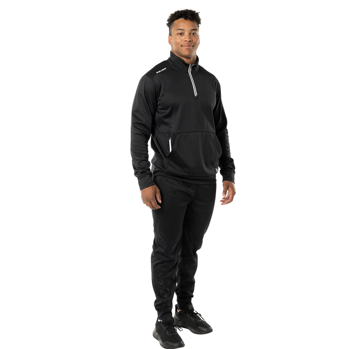 BAUER TEAM FLEECE 1/2 ZIP SENIOR