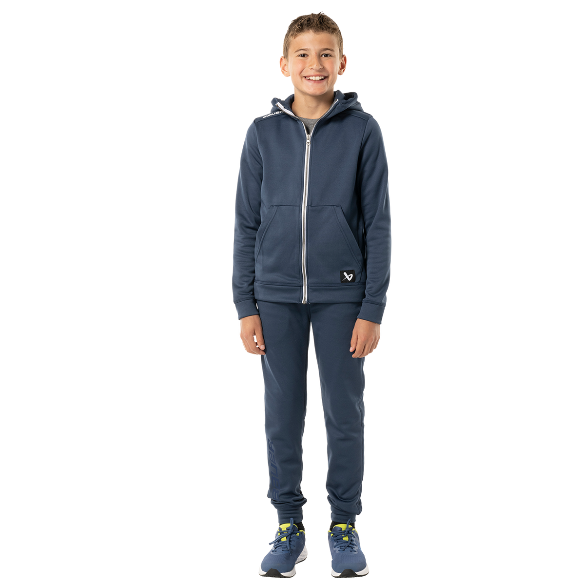 BAUER TEAM FLEECE ZIP HOODIE YOUTH