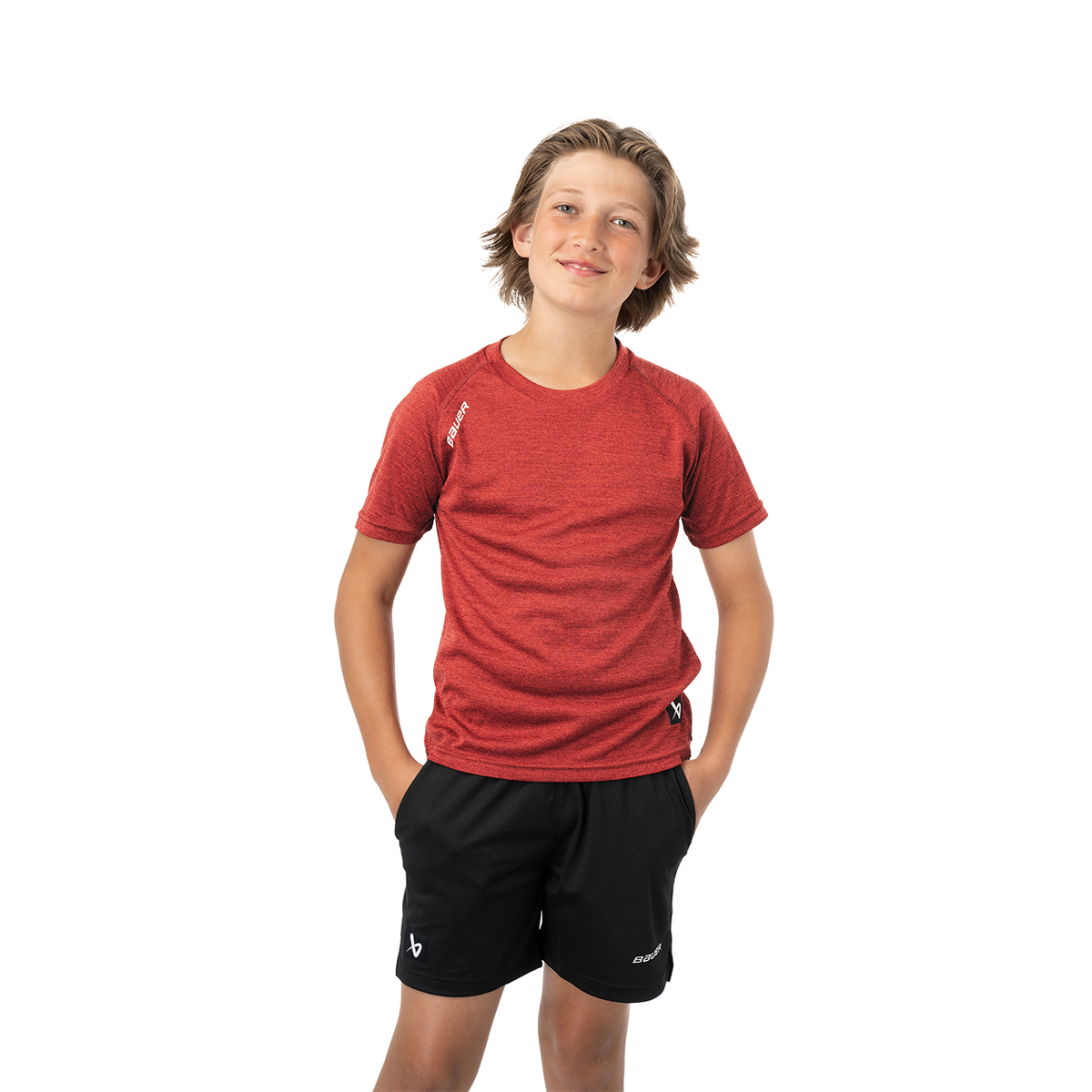 BAUER TEAM SHORTSLEEVE TECH TEE YOUTH