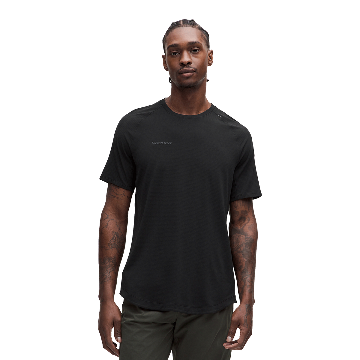 BAUER // lululemon Zeroed In Short-Sleeve Shirt
