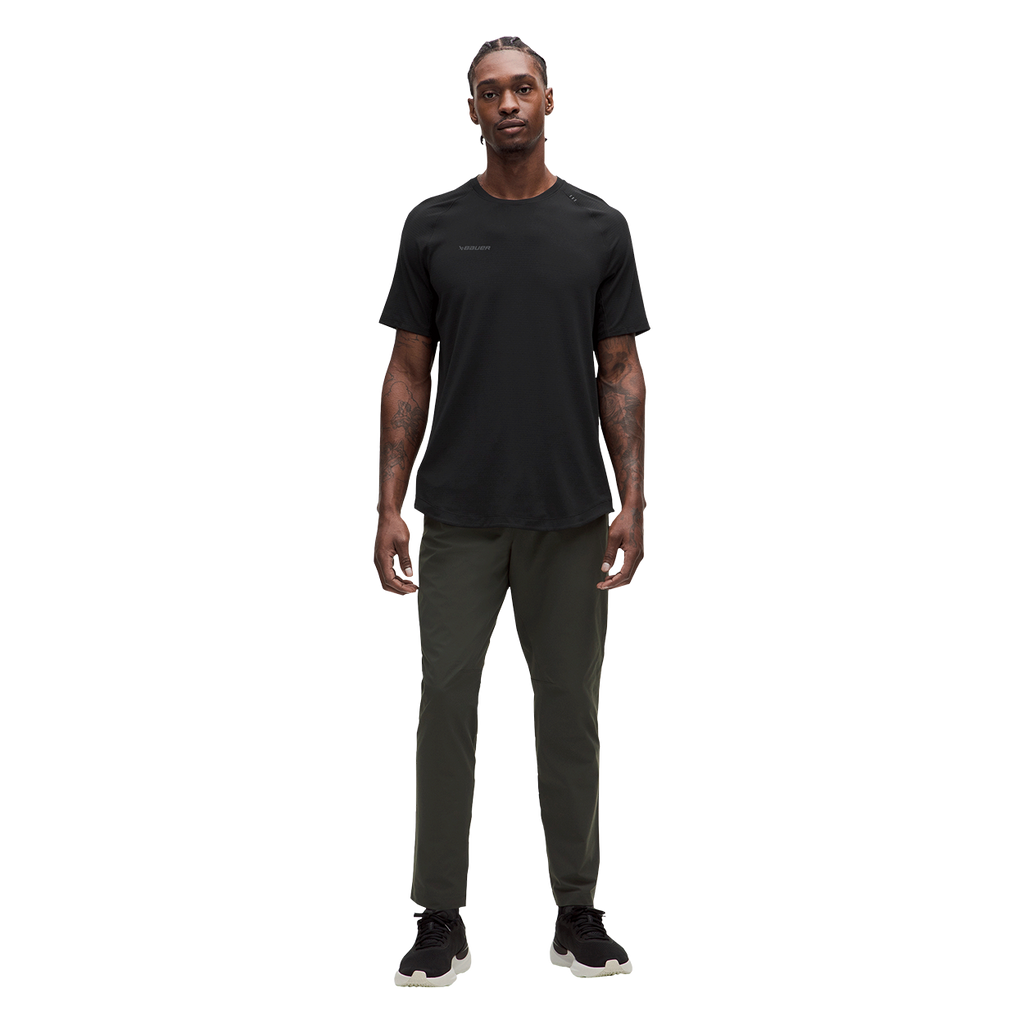 BAUER // lululemon Zeroed In Short-Sleeve Shirt