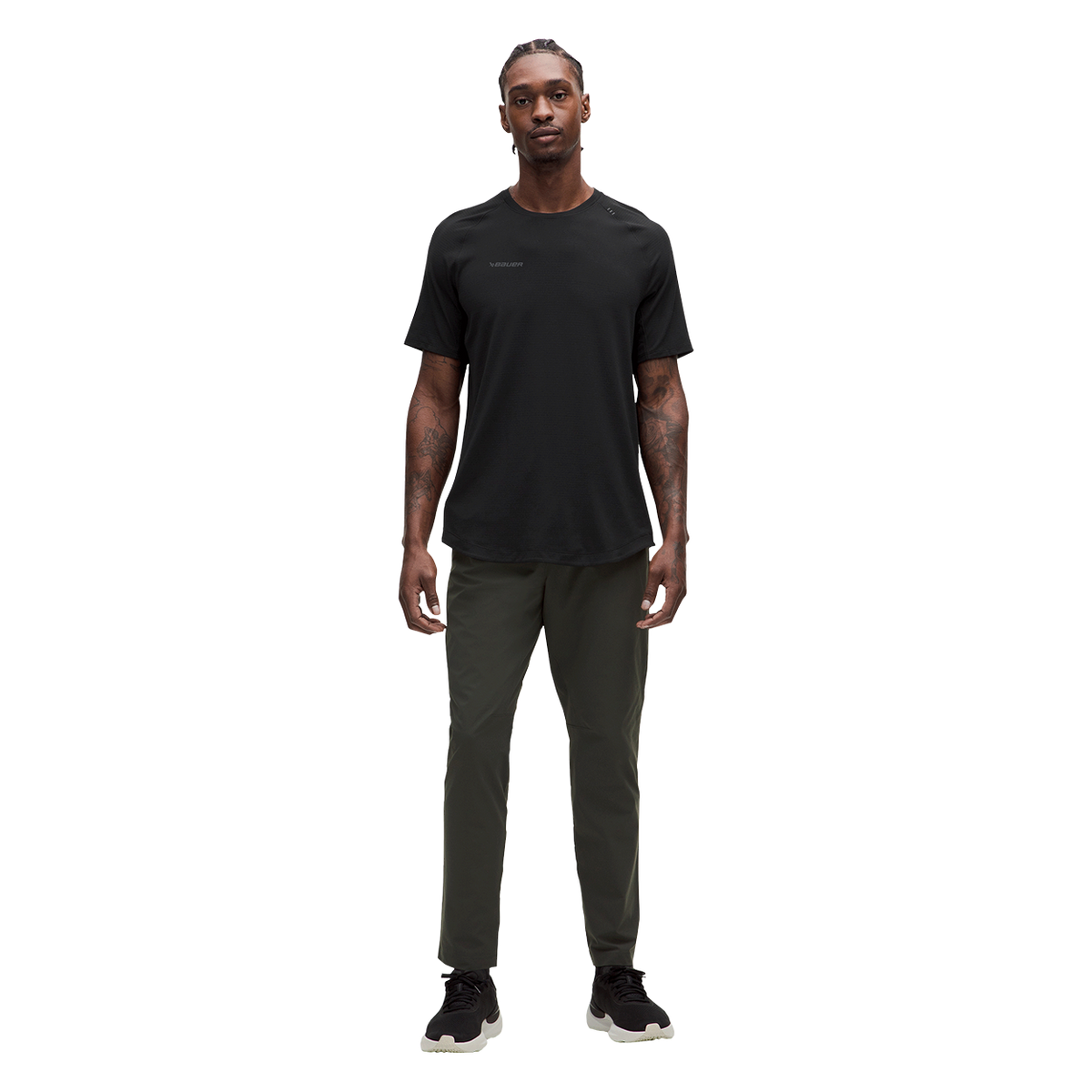 BAUER // lululemon Zeroed In Short-Sleeve Shirt